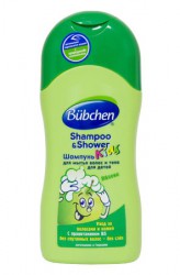 Шампунь для волос и тела Bubchen яблоко 200 мл