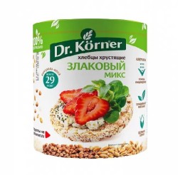 Хлебцы Doctor Korner хрустящие злаковый микс 90 г