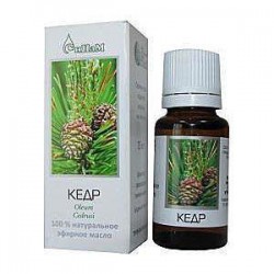 Масло кедра СиНаМ эфирное 10 мл