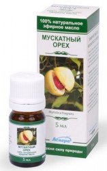 Масло мускатного ореха Аспера эфирное 5 мл