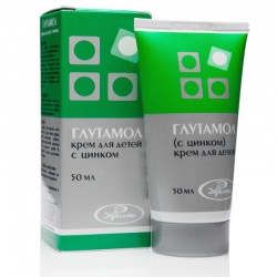 Глутамол крем 50 г детский с цинком