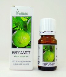Масло бергамота СиНаМ эфирное 10 мл