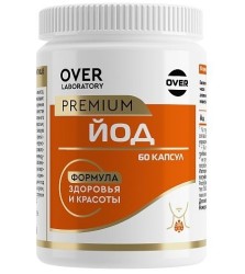 Йод OVER laboratory БАД Калия йодат 60 шт. капс.