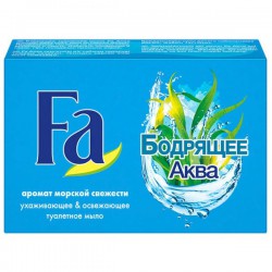Мыло туалетное FA бодрящее с экстрактом морских водорослей 100 г