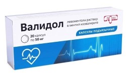 Валидол капс. подъязычн. 50 мг 20 шт.