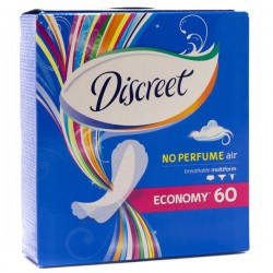 Прокладки женские ежедневные Discreet мультиформ део 60 шт.