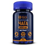 Чага, GLS (ДжиЭлЭс) капсулы 600 мг / 400 мг 60 шт