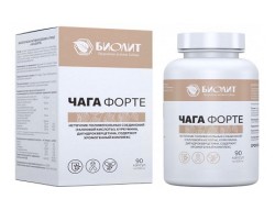 Чага Форте Биолит 90 шт. капс. 600 мг
