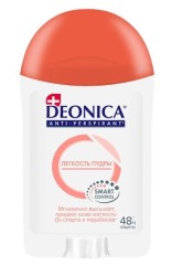 Дезодорант-антиперспирант Deonica Легкость пудры стик 40 мл