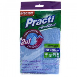 Салфетка Paclan практи микрофибра 2в1 р. 30смх30см