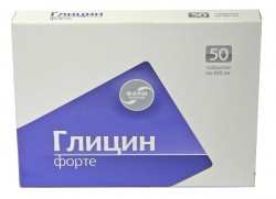 Глицин форте 50 шт. табл. 0.1 г