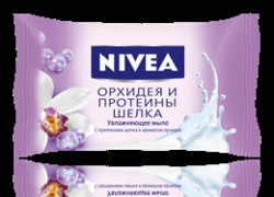 Мыло-уход Nivea орхидея и протеины шелка