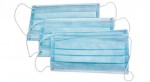 Маска медицинская одноразовая, 1 шт 3-х слойная на резинках без индивид. упак. 2400003675805