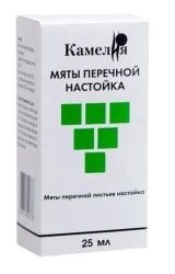 Мяты перечной настойка 25 мл 1 шт.