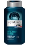 Шампунь для волос + гель для душа, Stylist Pro Men (Стилист Про Мэн) 400 мл 2 в 1 освежающий