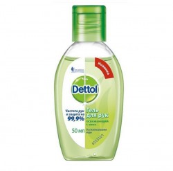 Гель для рук Dettol алоэ 50 мл