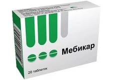 Мебикар табл. 300 мг 20 шт.