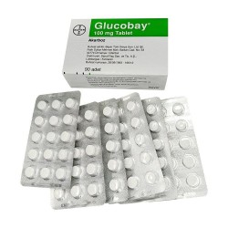 Глюкобай табл. 100 мг 90 шт.