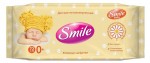 Салфетки влажные детские, Smile Baby (Смайл) 72 шт Бэби фитолиния ромашка и календула с клапаном