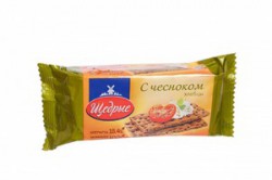 Хлебцы хрустящие 100 г Щедрые ржаные с чесноком
