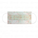 Маска медицинская одноразовая, СпецМедЗащита 50 шт СМЗ-Р/50/1000 3-х слойная на резинках с рисунком Сердечки 2400003675805