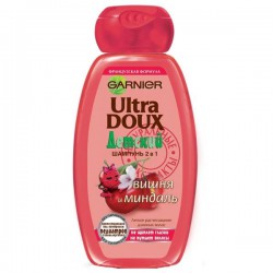 Шампунь для детей Garnier Ультра Дукс 2 в 1 вишня и миндаль 200 мл