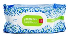 Салфетки влажные универсальные Prosto 100 шт.